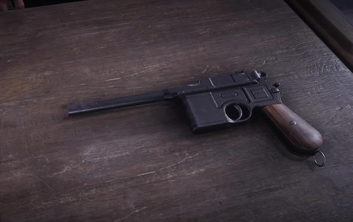 Pistola Mauser - Red Dead Online - Red Dead Redemption 2