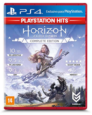 Horizon Zero Dawn - Complete Edition - PS4 - Jogo